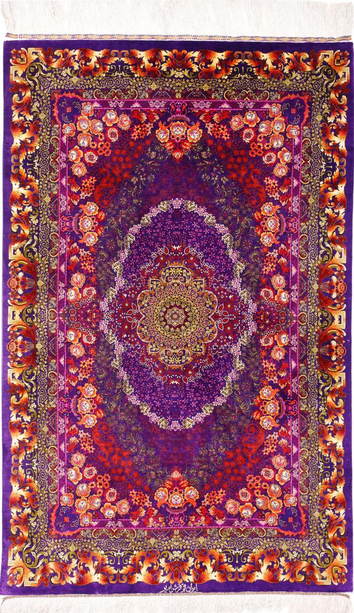 All silk handmade carpet